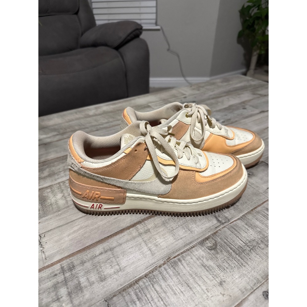 Nike Air Force 1 Shadow Sail Hemp Sanddrift DM8157-700 Womens Size 9 Sneaker